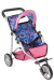 Playwell 3-Wheel Doll Stroller E9326