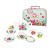 Playwell Floral Porcelain Tea Set In Carry Case 13 Piece CH12106