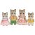 Calico Critters Striped Cat Family CC1406