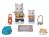 Calico Critters Exciting Exploration Set - Latte Cat Brother & Baby CC2179