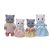 Calico Critters Persian Cat Family CC1865