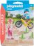 Playmobil Children With Skates And Bike 70061