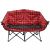 Kuma Bear Buddy/Double Chair Red/Black