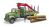 Bruder 02824 Mack Granite Timber Truck with Loading Crane and 3 Trunks