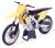 New Ray Suzuki Dirt Bike 1:12 Yellow
