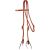 Western Rawhide Signature Harness Leather Browband Bridle With Ties 5/8