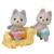 Calico Critters Husky Twins CC1979