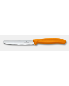 Victorinox Swiss Classic Tomato And Table Knife 11cm Blade - Orange