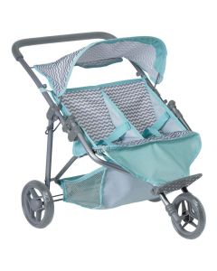 Adora Twin Jogger Baby Doll Stroller - Zig Zag 218608