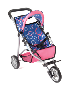 Playwell 3-Wheel Doll Stroller E9326