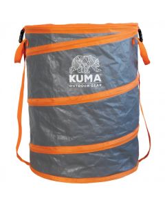 Kuma Pop Up Waste Bin Graphite/Orange