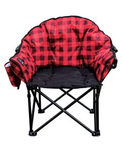 Kuma Lazy Bear Junior Chair Red/Black