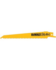 Dewalt 6" Wood Cutting Bi-Metal Reciprocating Saw Blades 5PK DW4802