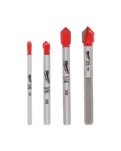 Milwaukee 4pc. Glass and Tile Bit Set 48-20-8988