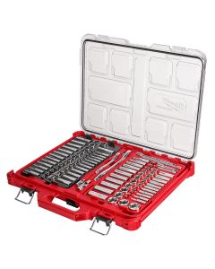 Milwaukee 48-22-9486 SAE/Metric 1/4" - 3/8" Ratchet Socket Set With PACKOUT Case - 106pc