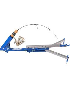 Jaw Jacker Automatic Ice Fishing Hook Setter and Rod Holder