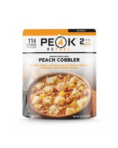 Peak Refuel Peach Cobbler