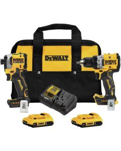 Dewalt Atomic 20V MAX XR Drill/Driver & Atomic 20V MAX XR Impact Driver Combo Kit DCK2051D2