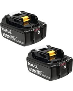 Makita 2 Pack 18V (5.0 Ah) Li-Ion Battery 196681-7