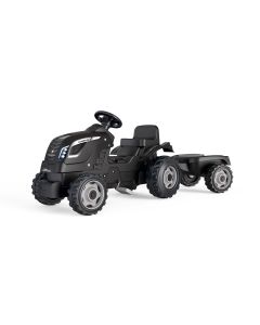 Smoby Farmer XL Black Tractor + Trailer