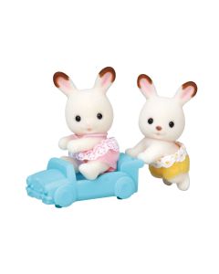 Calico Critters Chocolate Rabbit Twins CC2099