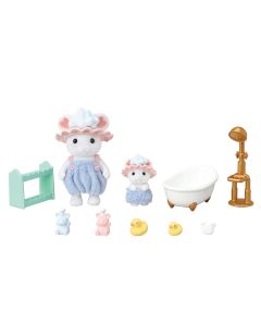 Calico Critters Bath Time Bubble Siblings CC2213