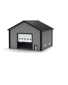 Microville Small Shop Dark Grey SG00225