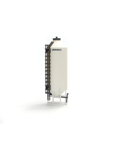 Microville Smooth Wall Hopper Bin Large HB00125