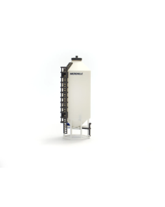 Microville Smooth Wall Hopper Bin Medium HB00225