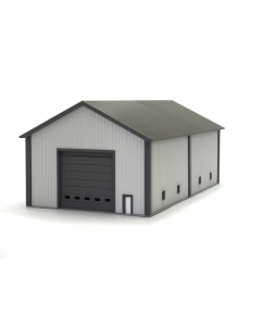 Microville Large Shop Light Grey 50100LD