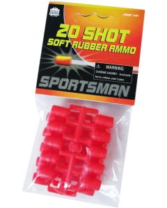 Parris Toys Soft Rubber Toy Ammo 20 Shot 916