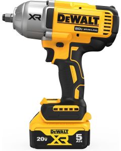 Dewalt 20V Max XR 1/2" High Torque Impact Wrench Kit with Hog Ring Anvil DCF900P1