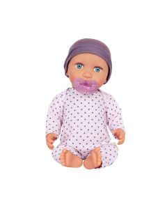 Lullababy Baby Doll - Lilac Polka Dot Pajama