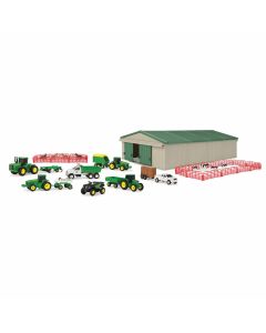 TOMY John Deere 70 Piece Farm Playset 46276