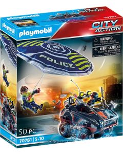 Playmobil Police Parachute with Amphibious Vehicle 70781