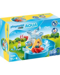 Playmobil 1.2.3 AQUA Water Wheel Carousel 70268