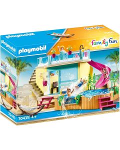Playmobil FAMILY FUN Bungalow With Pool 70435
