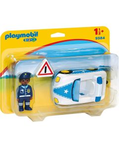 Playmobil 1.2.3 Police Car 9384