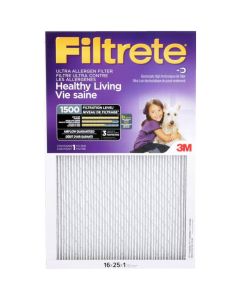 Filtrete Healthy Living Ultra Allergen Furnace Filter - 1" x 16" x 25"