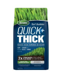 SCOTTS Turf Builder Quick+Thick Grass Seed - Sun and Shade Mix, 4 kg
