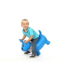 LUDI Blue Bouncing Dog