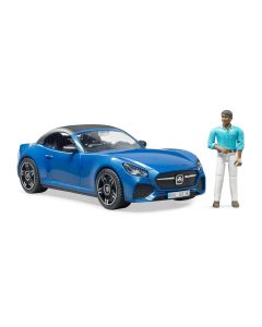 Bruder Roadster With Driver Blue 03481
