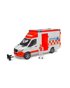 Bruder MB Sprinter Ambulance with Driver 02676