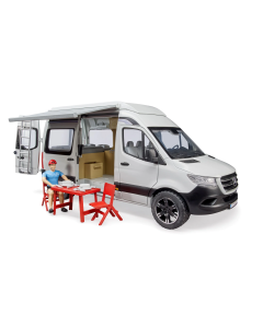 Bruder MB Sprinter Camper With Driver 02672