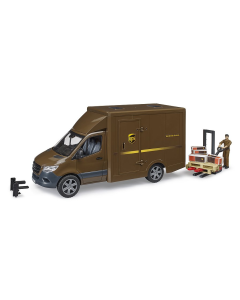 Bruder MB Sprinter UPS With Driver And Accessories 02678