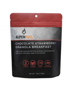 Peak Refuel Chocolate Strawberry Granola Breakfast