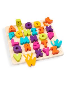 B.Woody - Chunky Wooden Puzzle Alpha.B.Tical