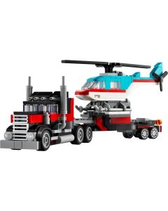 LEGO CREATOR Flatbed Truck With Helicopter 270 Pieces 31146