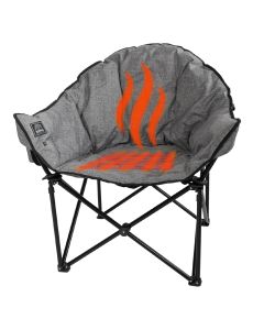 Kuma Lazy Bear Heated Chair Heather Grey