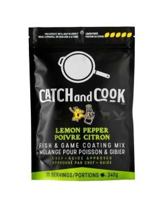 Catch And Cook Fish & Game Coating Mix Lemon Pepper